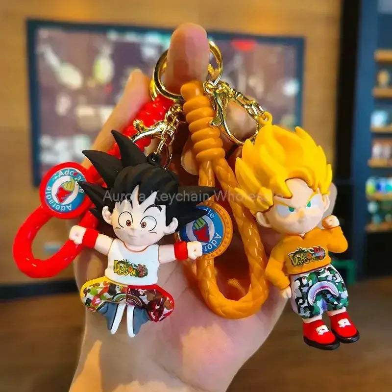 Dragon Ball Z Key Chains Anime Series Car Pendant Keyring Kids Accessories Gifts - Image 4