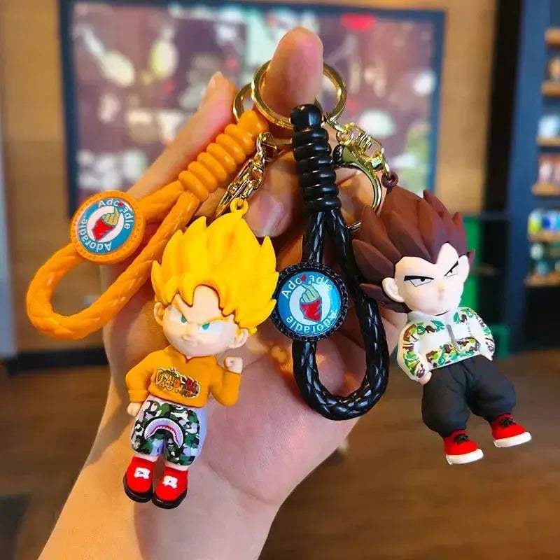 Dragon Ball Z Key Chains Anime Series Car Pendant Keyring Kids Accessories Gifts - Image 9
