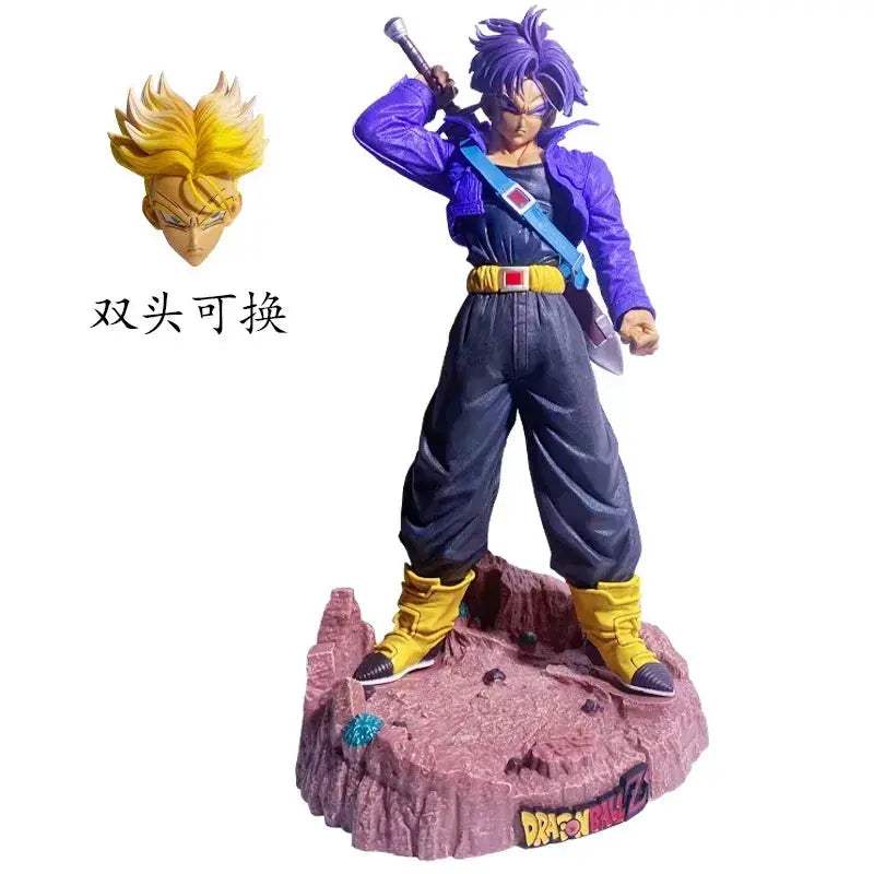 Dragon Ball Z Trunks Action Figure – Super Saiyan with Z Sword Statue (50 CM) - Image 8