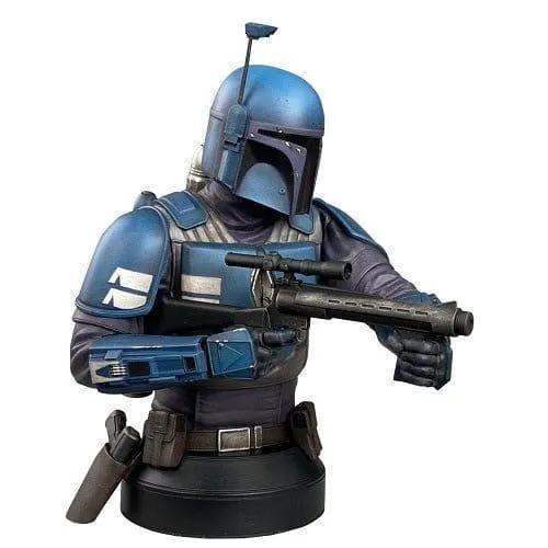 DST Showcase Star Wars Mandalorian Death Watch 1/6 Scale Mini-Bust PREVIEWS Exclusive - Image 4