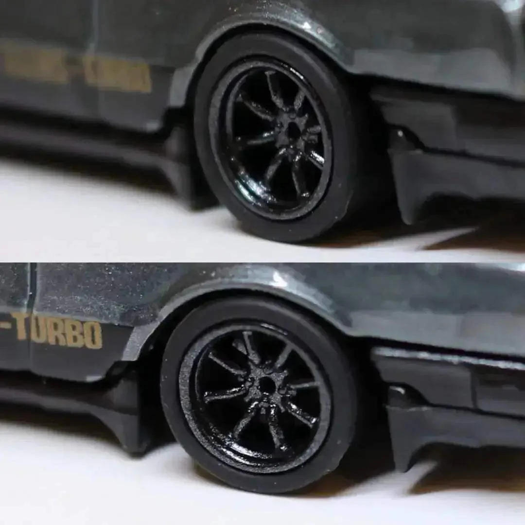Durable ABS Wheels For Model Cars With Rubber Tires - Image 5