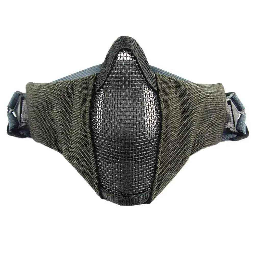 Durable Airsoft Mask Foldable Metal Mesh For CS Wargames - Image 7