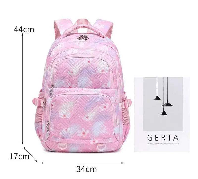 Durable Backpack Waterproof Lilo Stitch Theme Large Capacity For Women And Girls - Image 2