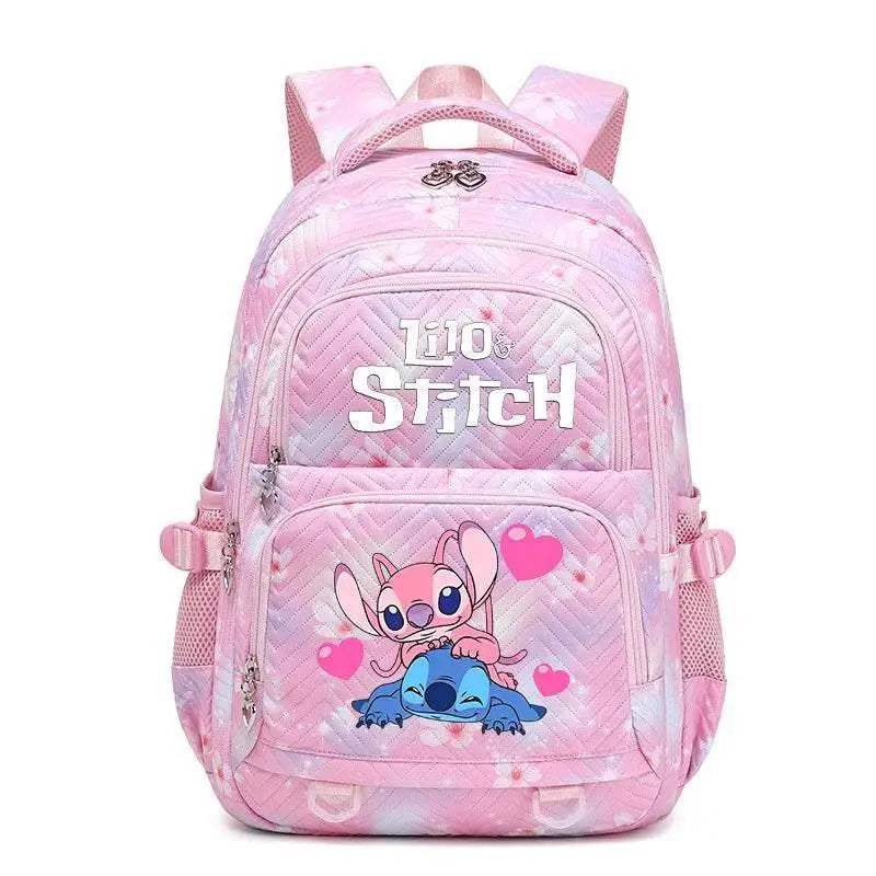 Durable Backpack Waterproof Lilo Stitch Theme Large Capacity For Women And Girls - Image 30