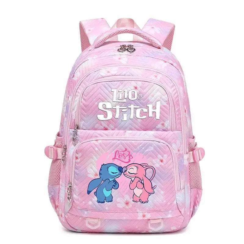 Durable Backpack Waterproof Lilo Stitch Theme Large Capacity For Women And Girls - Image 32