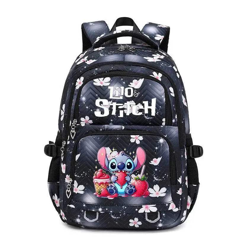 Durable Backpack Waterproof Lilo Stitch Theme Large Capacity For Women And Girls - Image 33