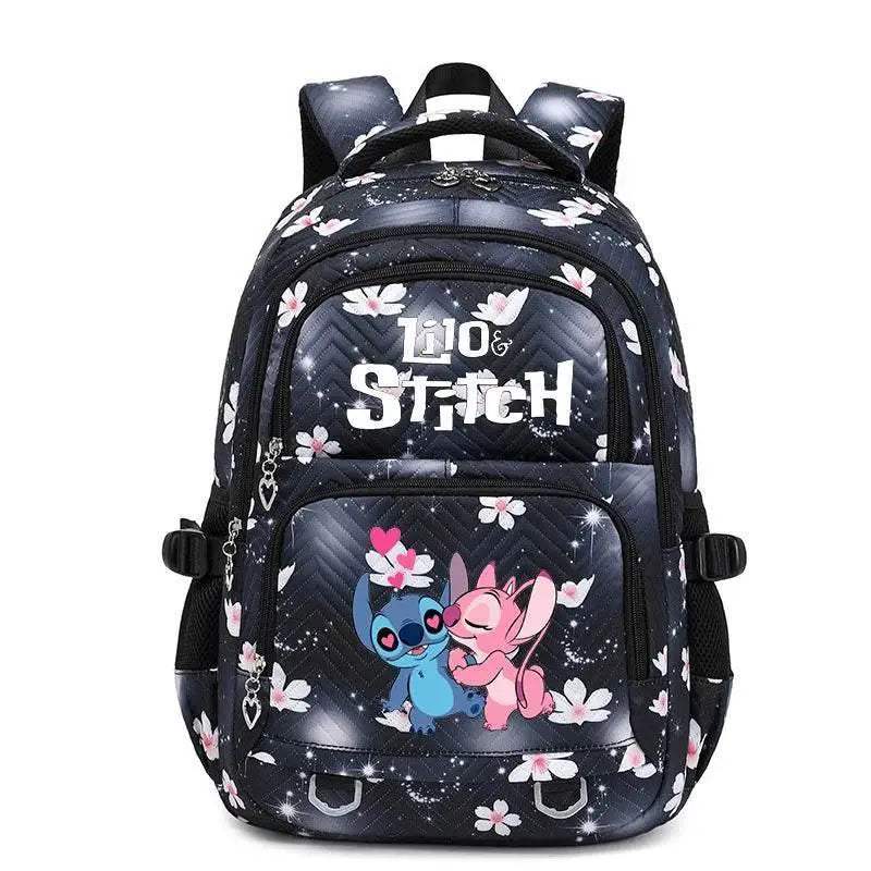 Durable Backpack Waterproof Lilo Stitch Theme Large Capacity For Women And Girls - Image 34
