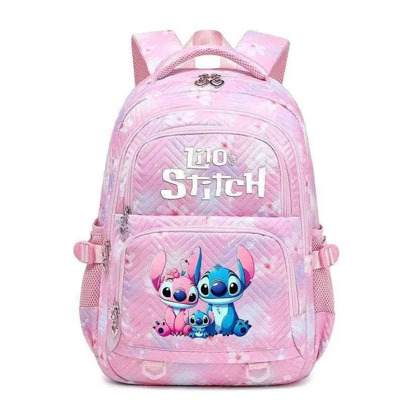 Durable Backpack Waterproof Lilo Stitch Theme Large Capacity For Women And Girls - Image 36