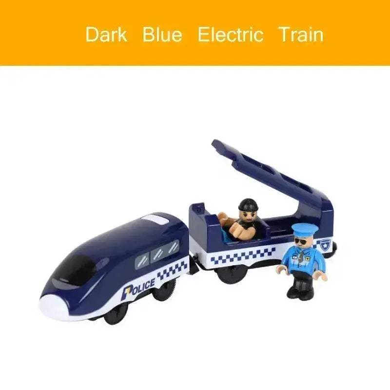 Durable Diecast Locomotive Train Set For Wooden Tracks - Image 30