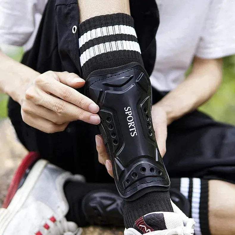 Durable Football Shin Pads Crashproof Tibia Safety For Kids - Image 6
