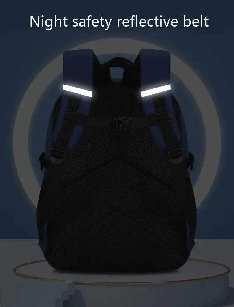 Durable Kids Backpack Astronaut Theme Waterproof Space Explorer For Boys Aged 7 To 13 - Image 5