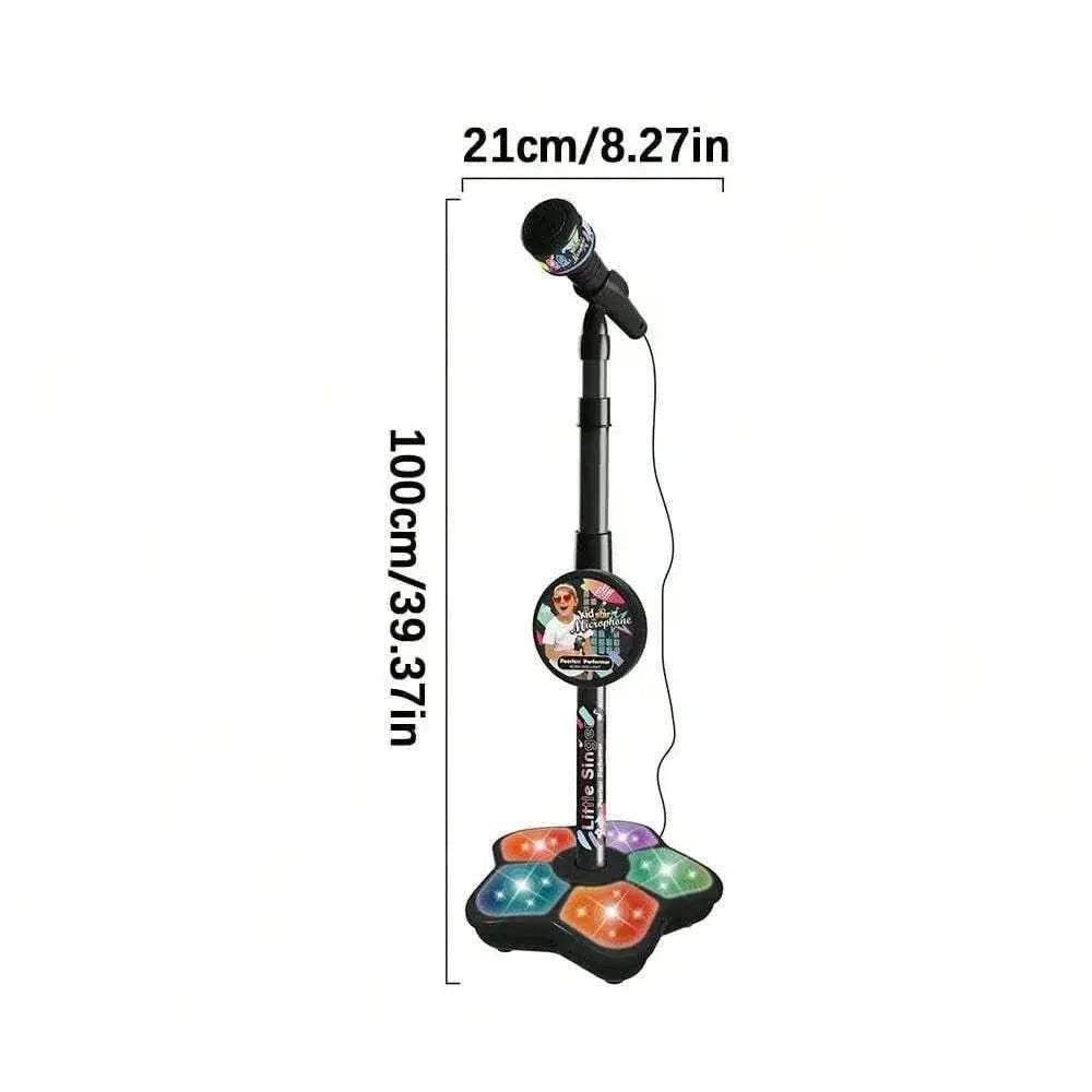 Durable Kids Karaoke Microphone Stand for Portable Parties - Image 6