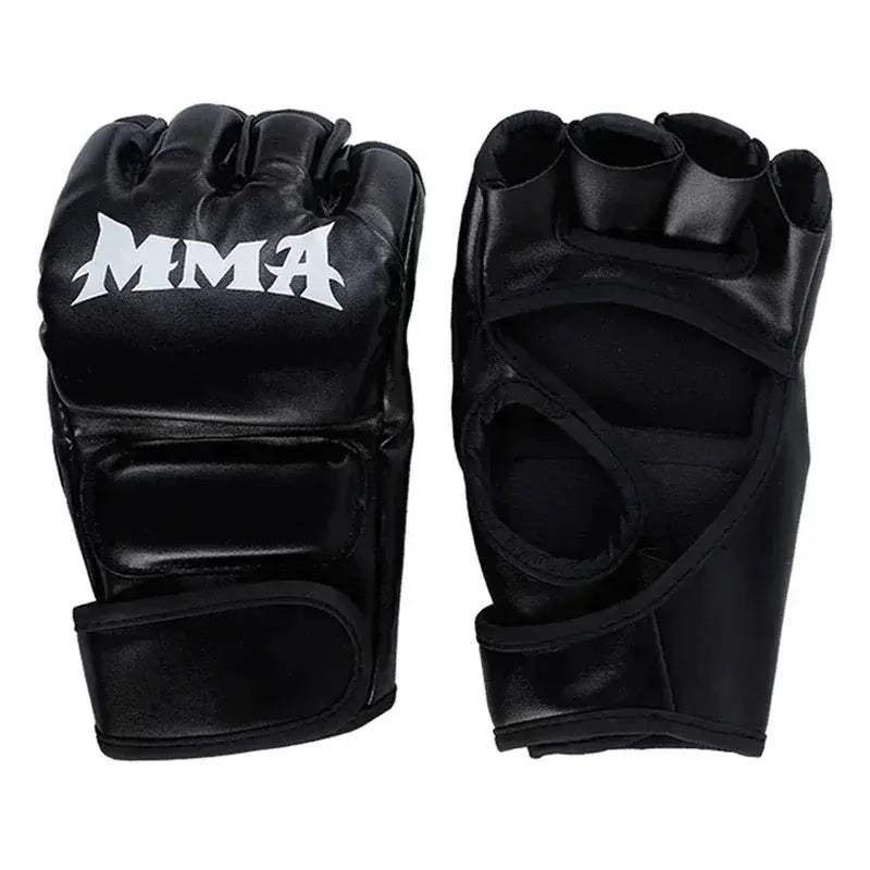 Durable MMA Gloves Sanda Muay Thai Half Finger Unisex - Image 4