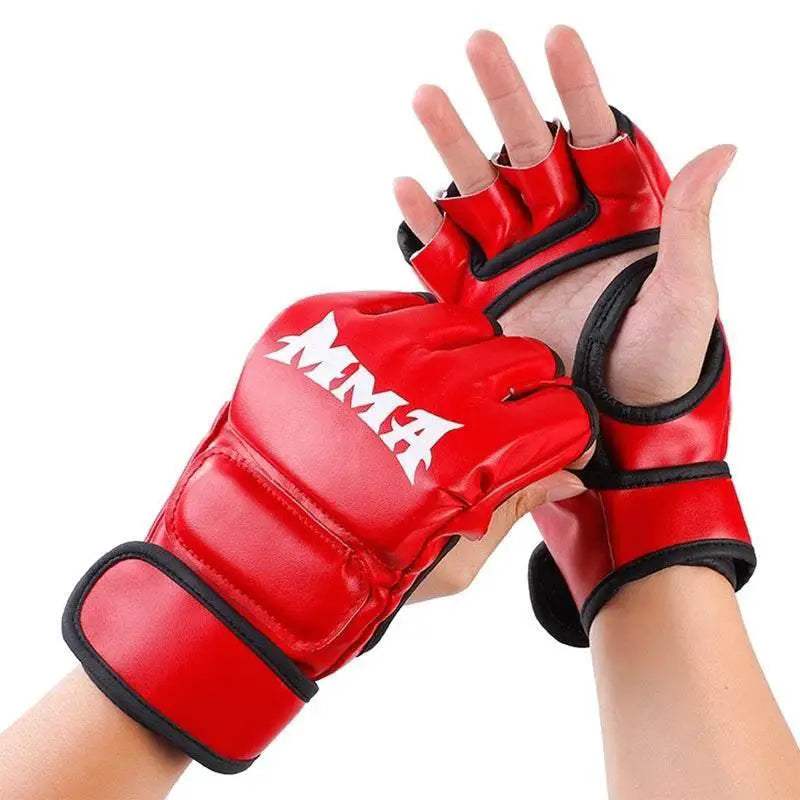 Durable MMA Gloves Sanda Muay Thai Half Finger Unisex - Image 7