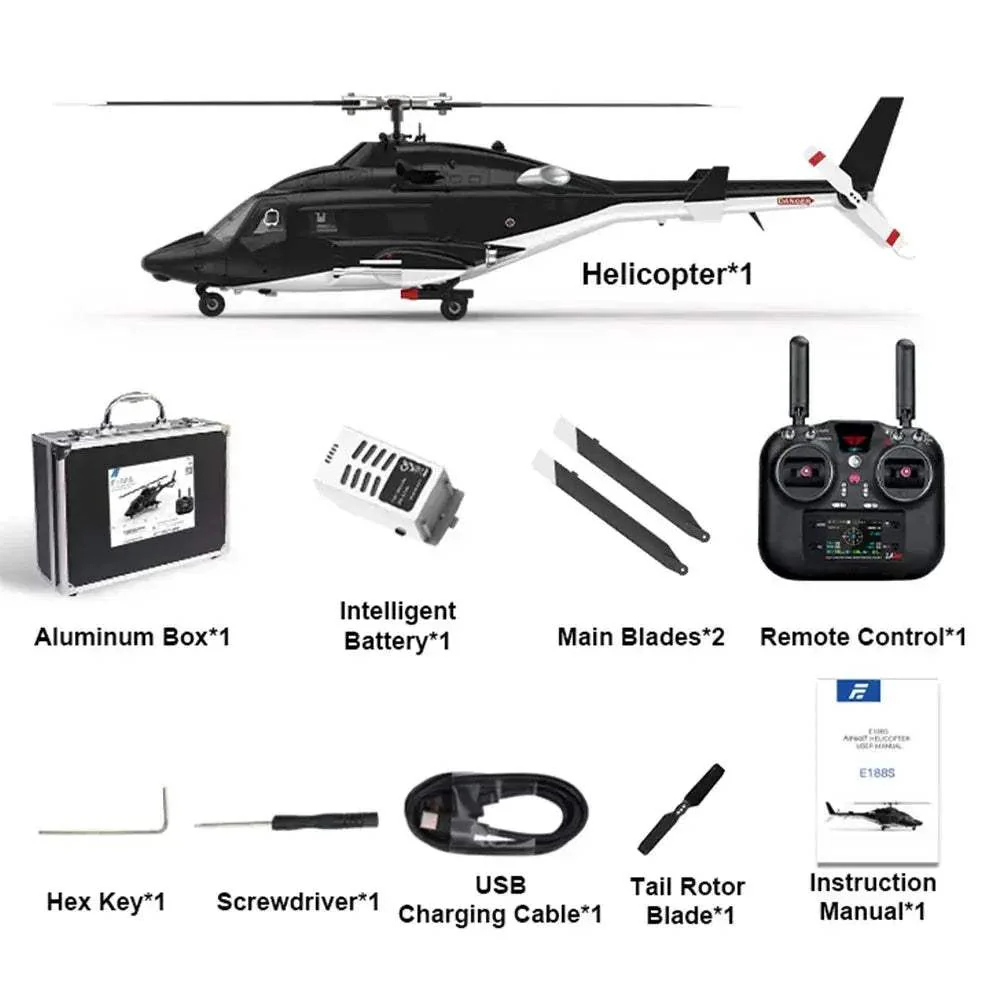 Eachine AirWolf RC Helicopter With GPS and Brushless Motors - Image 5