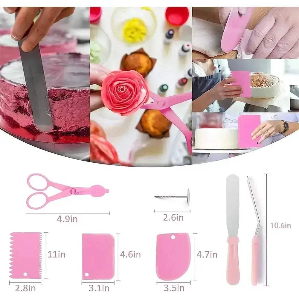 Eco Friendly Cake Decorating Set With 66 Piping Tips - Image 3