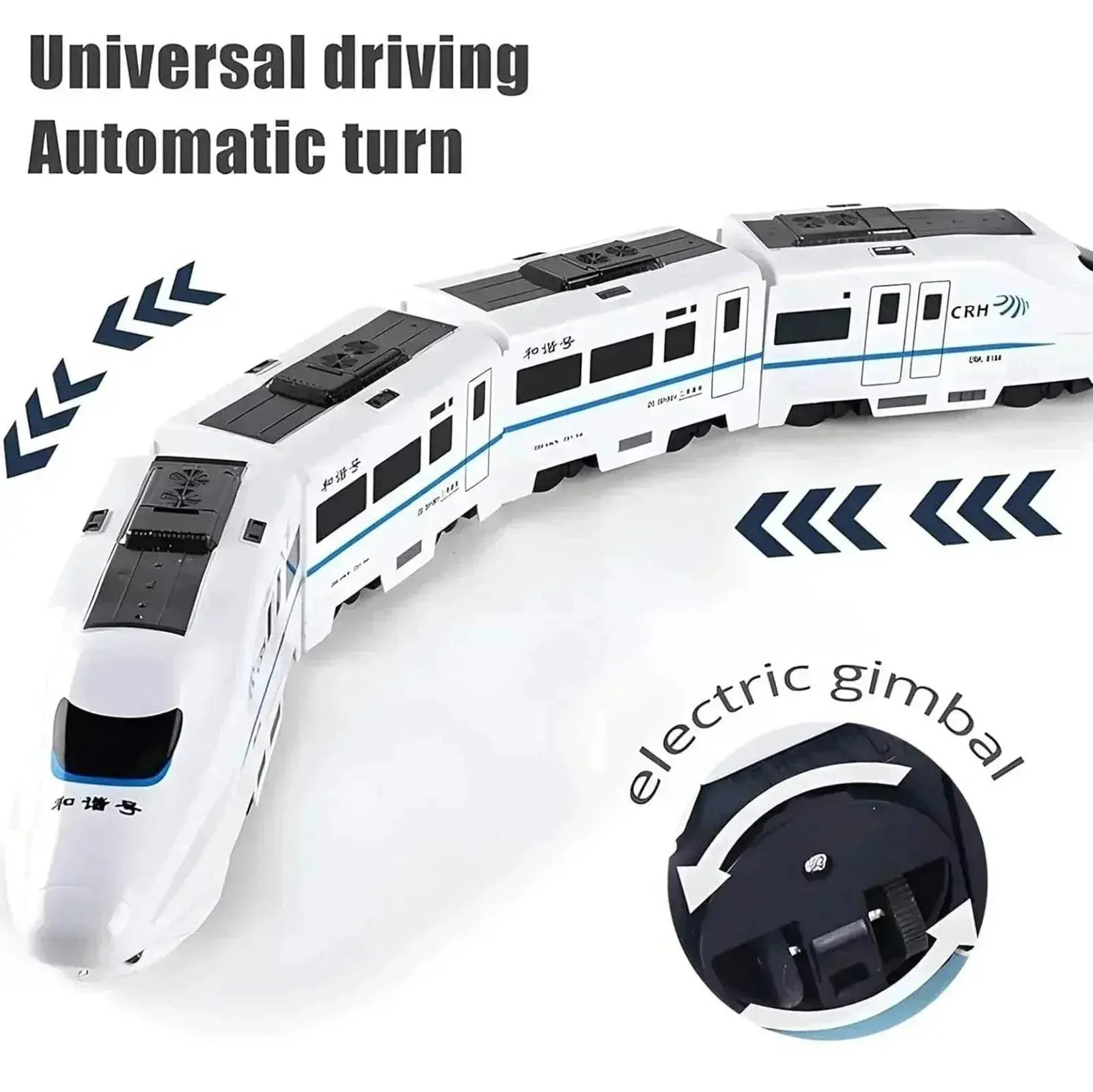 Educational Electric Train With Lights And Sounds For Kids - Image 4