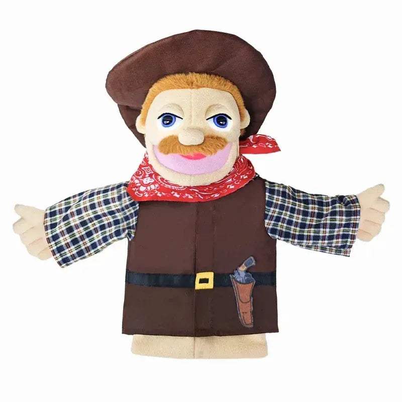 Educational Hand Puppet Set Doctor Police Teacher Plush Toy - Image 19