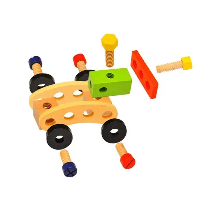Montessori Kids Toolbox Set For Educational Pretend Play - Image 4