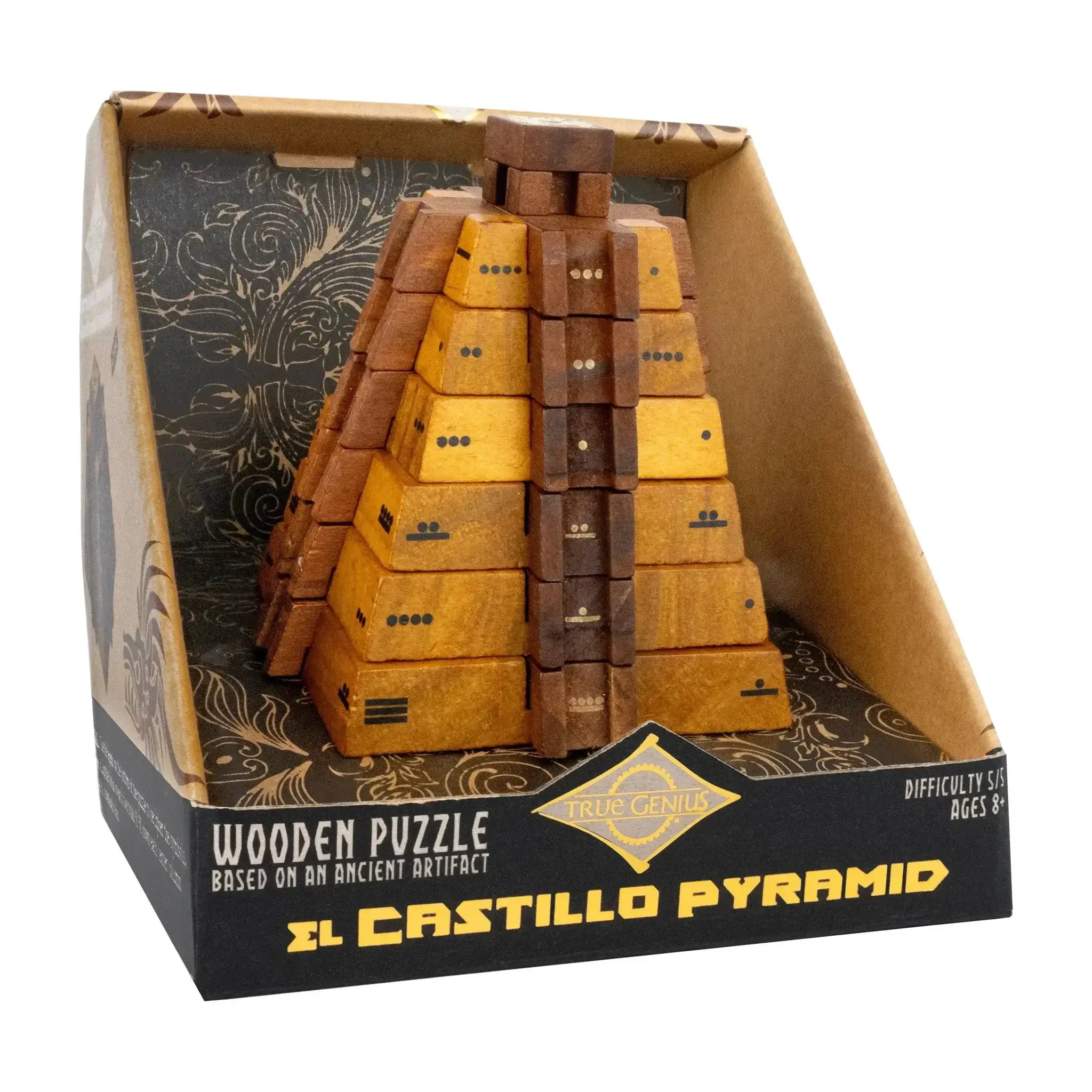 El Castillo Pyramid - Mathematical Wooden Puzzle - Image 7