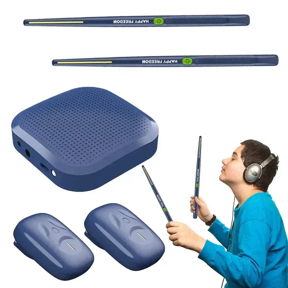 Electric Air Drumsticks Professional Pocket Drum Set For Virtual Drums - Image 4