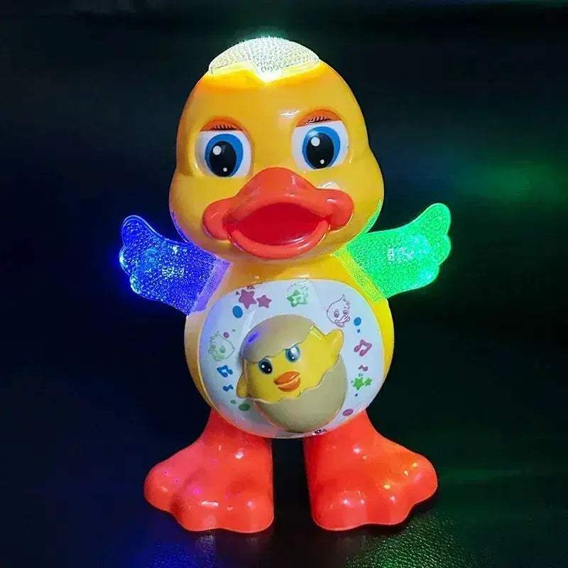 Electric Dancing Duck Toy With Music Lights Educational Electronic Pet - Image 5