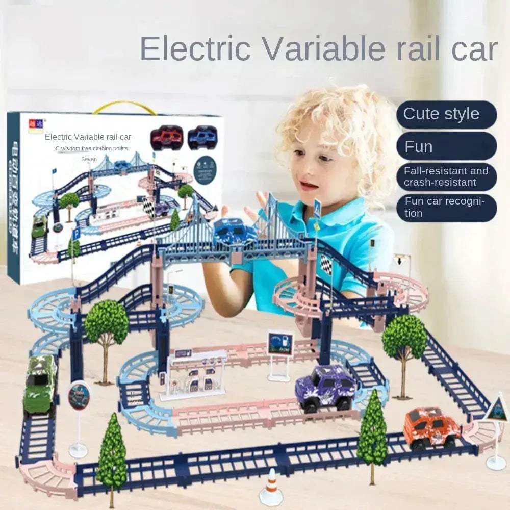 Electric Train Toy for Parent Child Educational Fun - Image 2