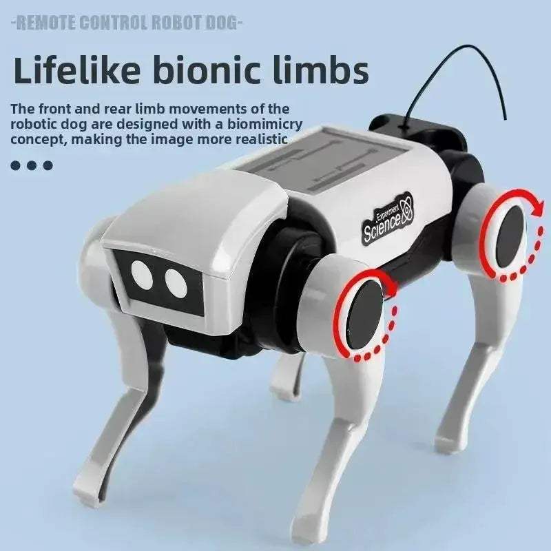 Electronic Remote Control Mechanical Dog Toy For Learning Robotics
