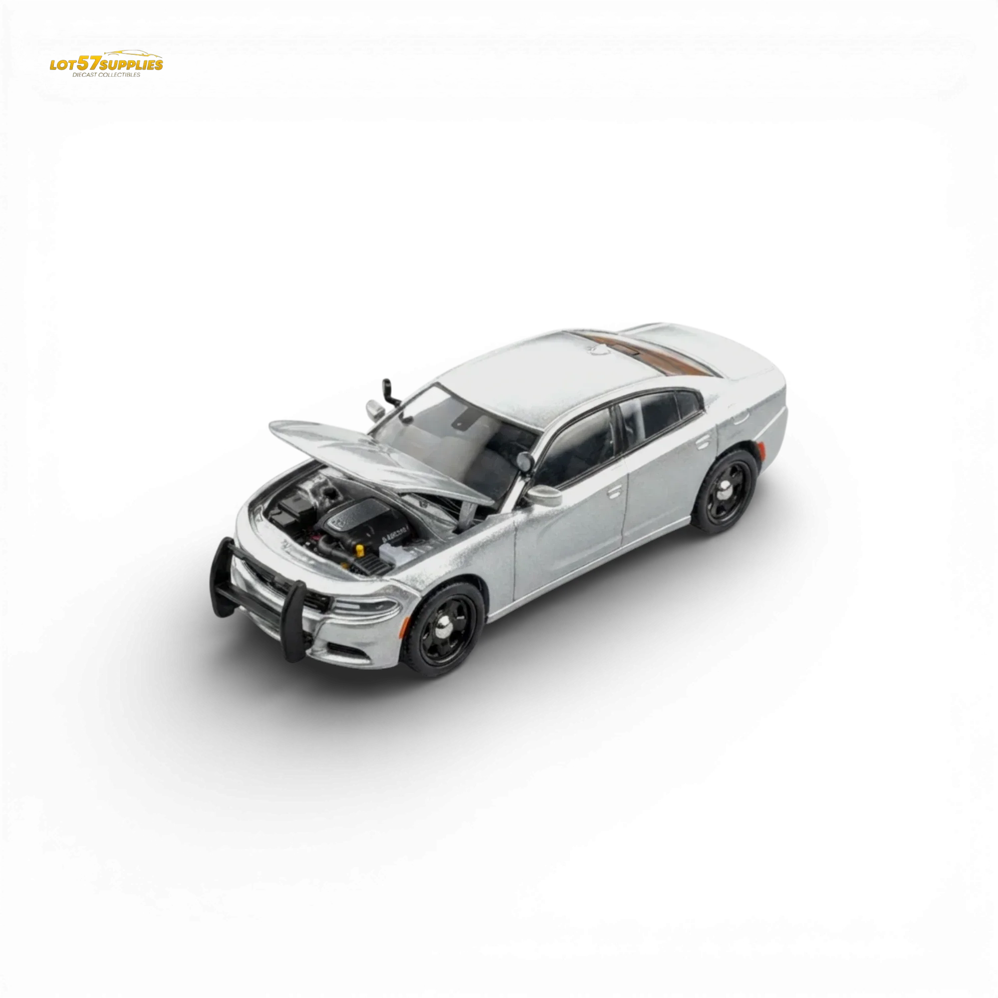 Elite Collectibles Dodge Warhorse Silver 1:64 - Image 2