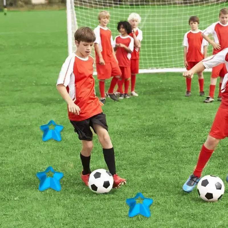 Elite Soccer Agility Cones Five Point Star Markers For Training - Image 3