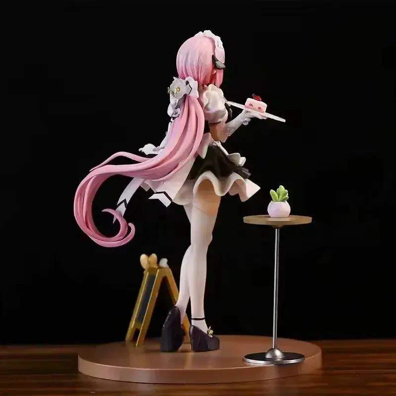 Elysia Figure, Honkai Impact 3 Sexy Maid Figurine, Anime Gifts 10 in - Image 4