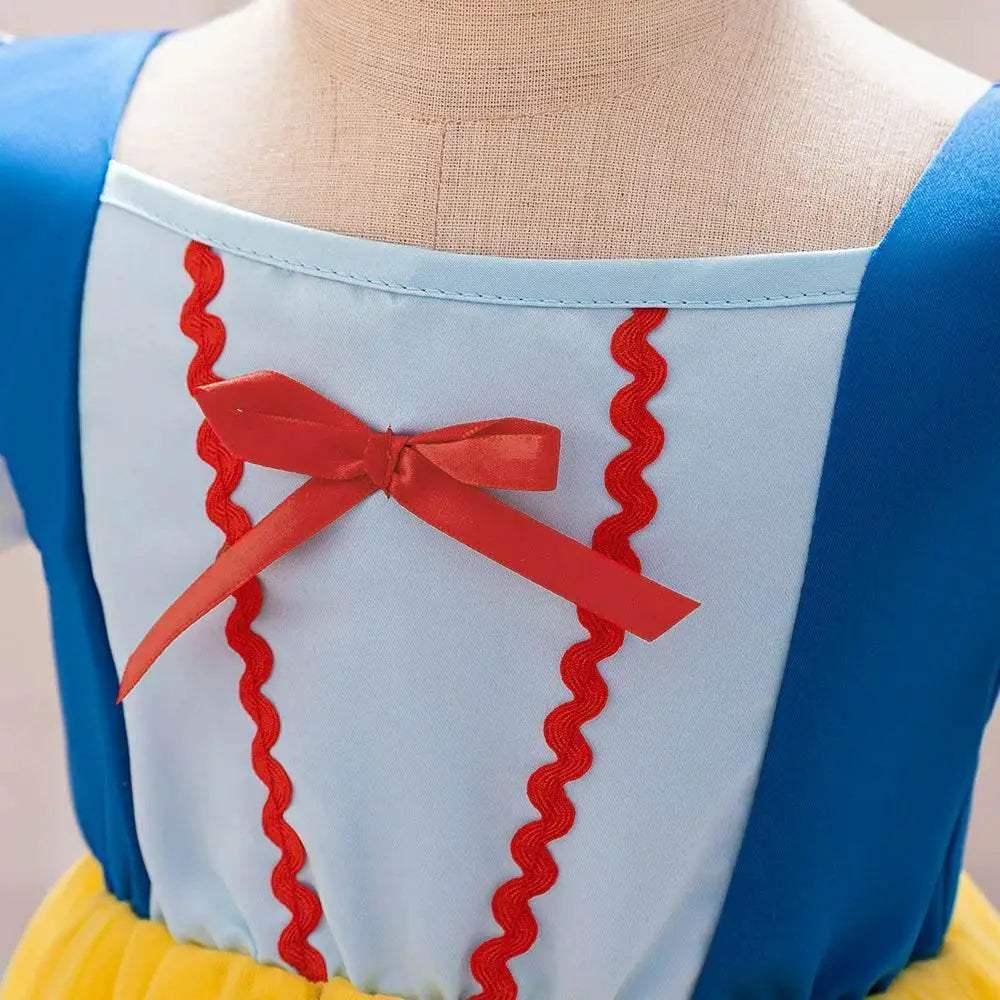 Enchanting Cosplay Dress Snow White Theme For Baby Girls Halloween Parties - Image 3