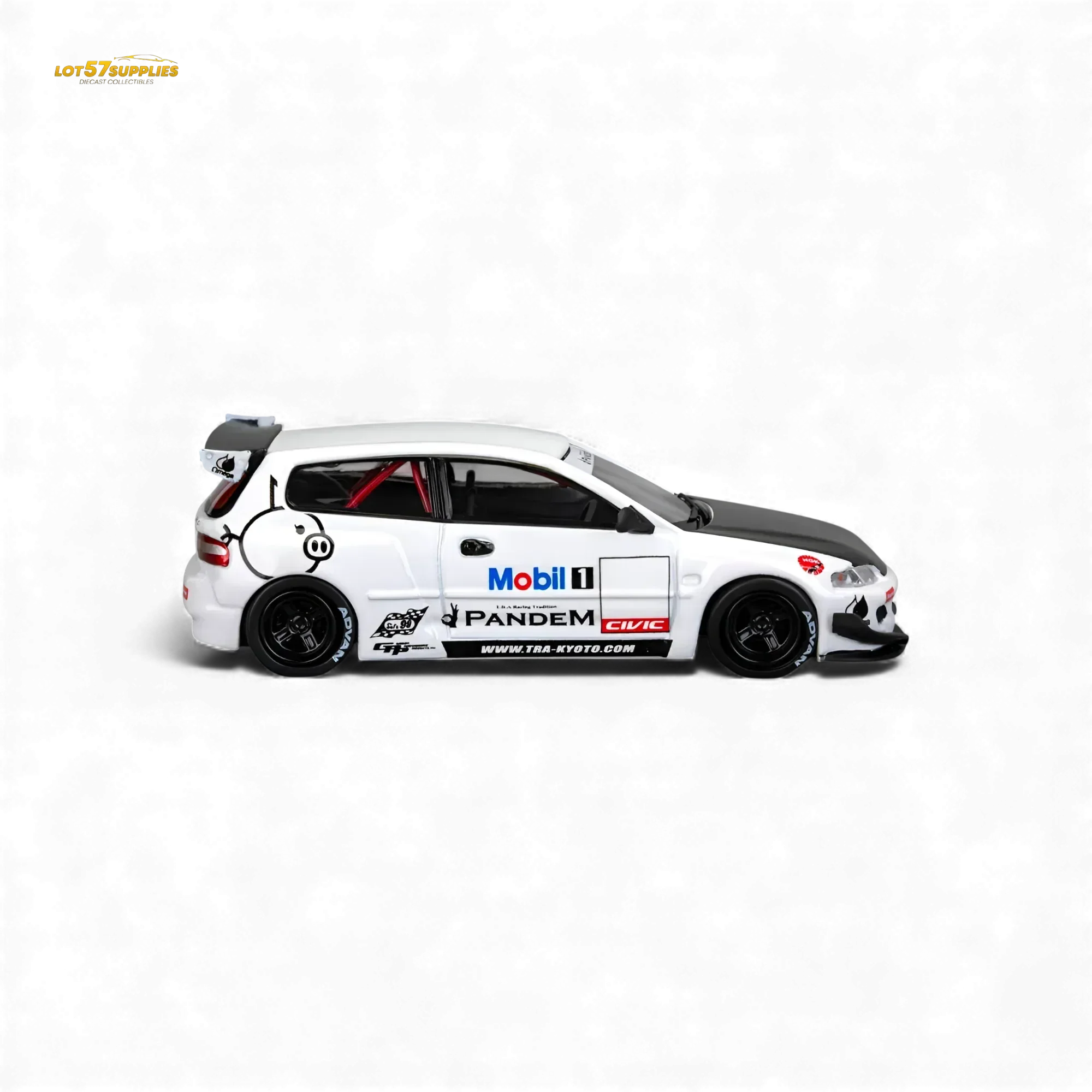 (Pre-Order) Et Model Honda Civic EG6 Mobil 1 Livery 1:64 - Image 2