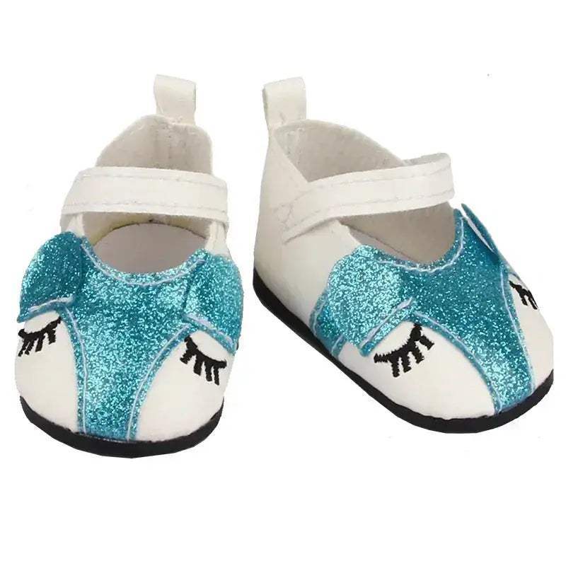Exquisite Bow Doll Shoes 18 Inch American Girl Dolls - Image 15