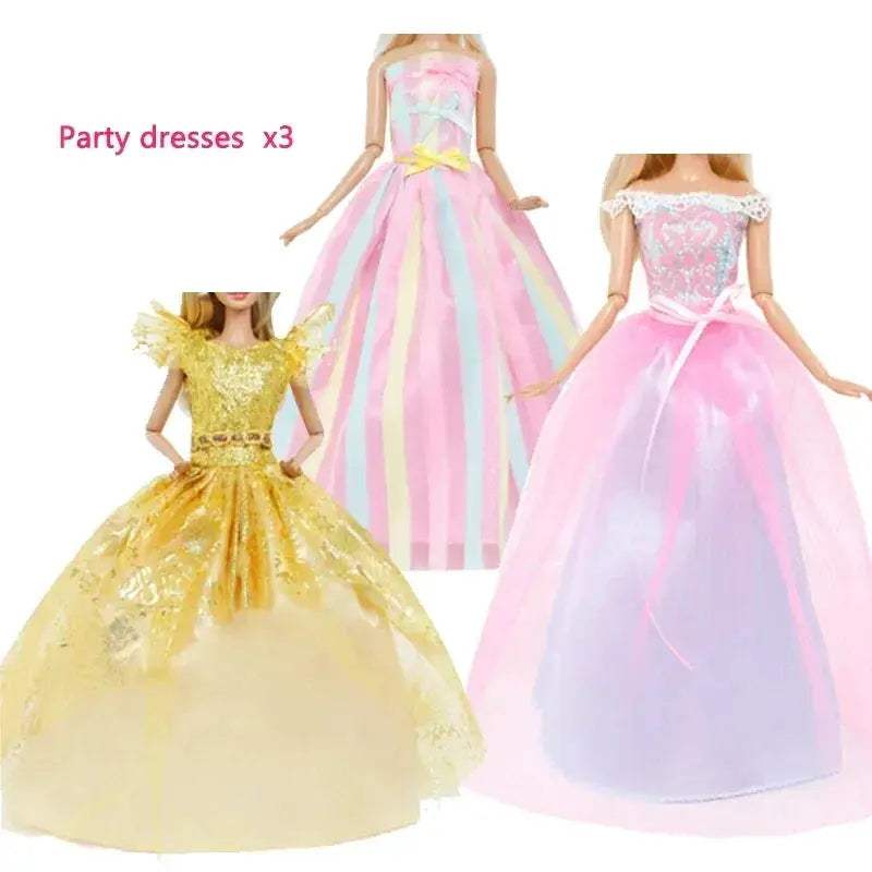 Extensive Doll Accessories Wardrobe Set With 73 Pieces - Image 4