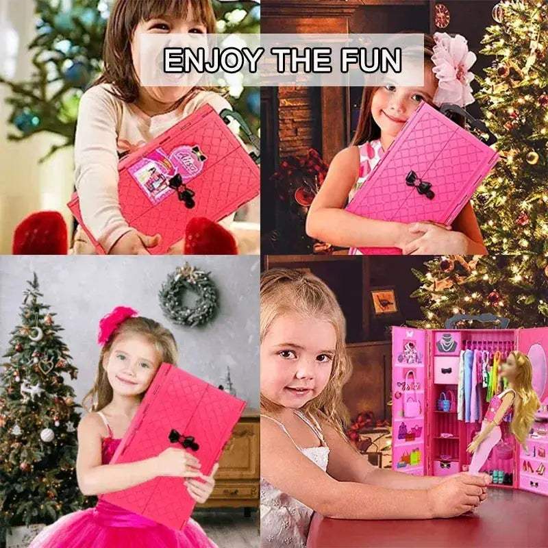 Extensive Doll Accessories Wardrobe Set With 73 Pieces - Image 5
