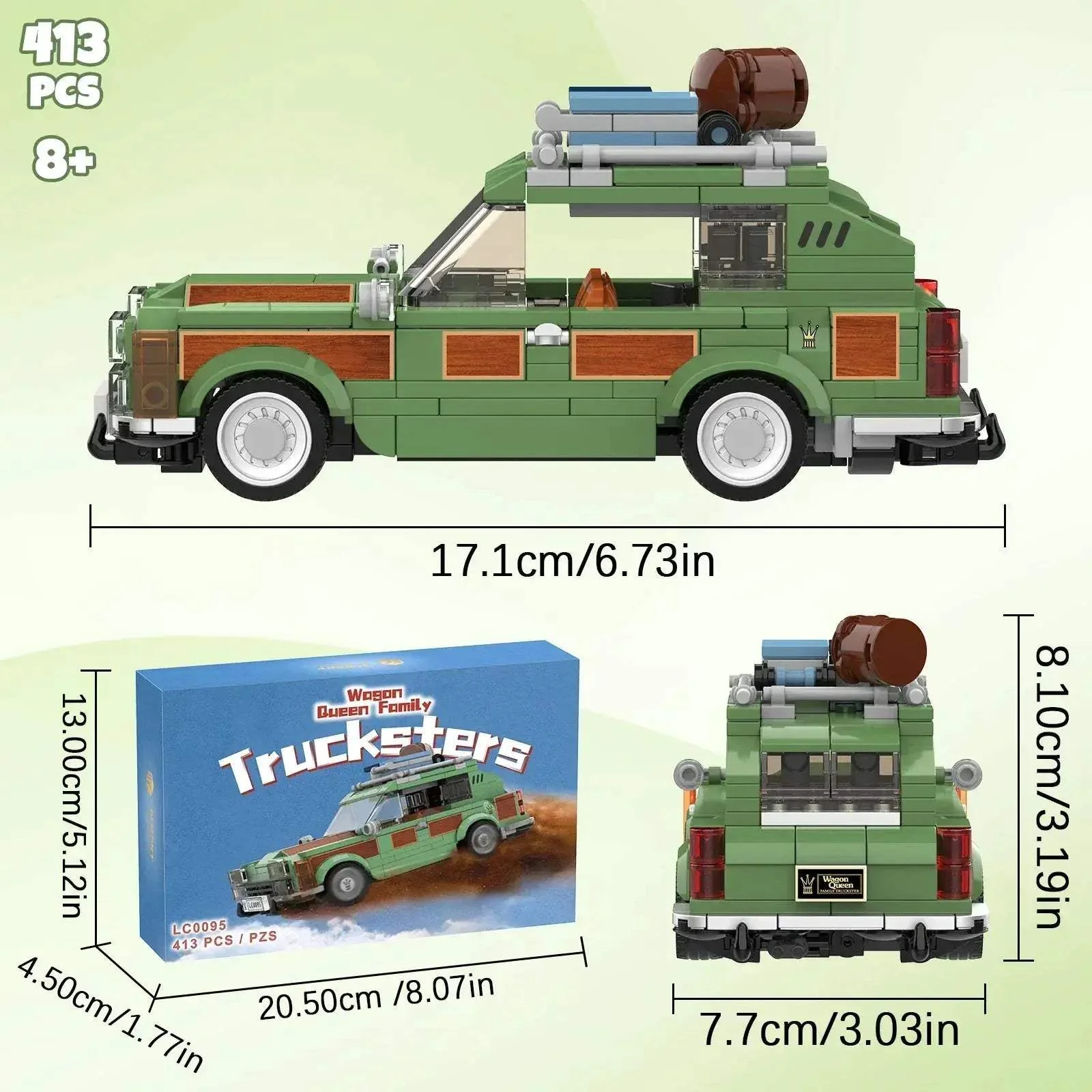 Camper Building Set 413 Pieces For Creative Family Fun - Image 3