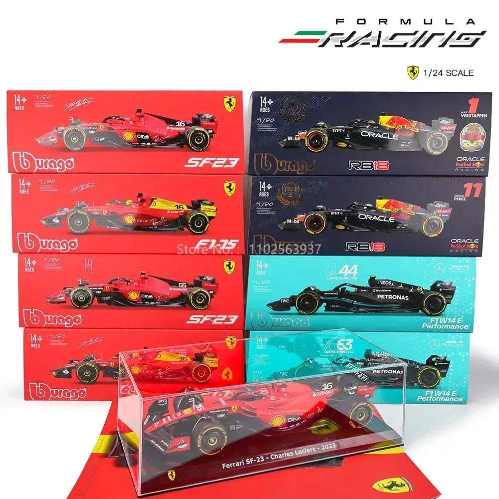Ferrari Diecast Alloy One Twenty Four F1 SF23 Collectible Car