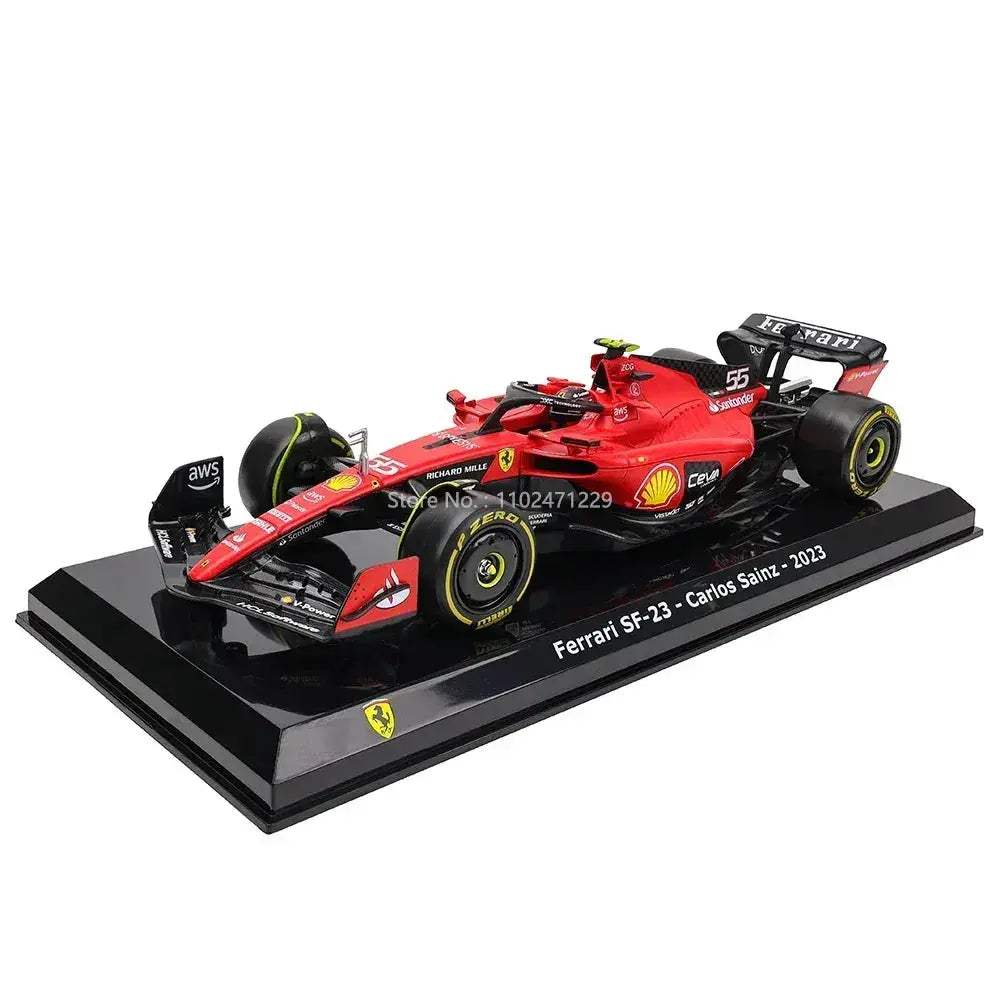 Ferrari Diecast Alloy One Twenty Four F1 SF23 Collectible Car - Image 5