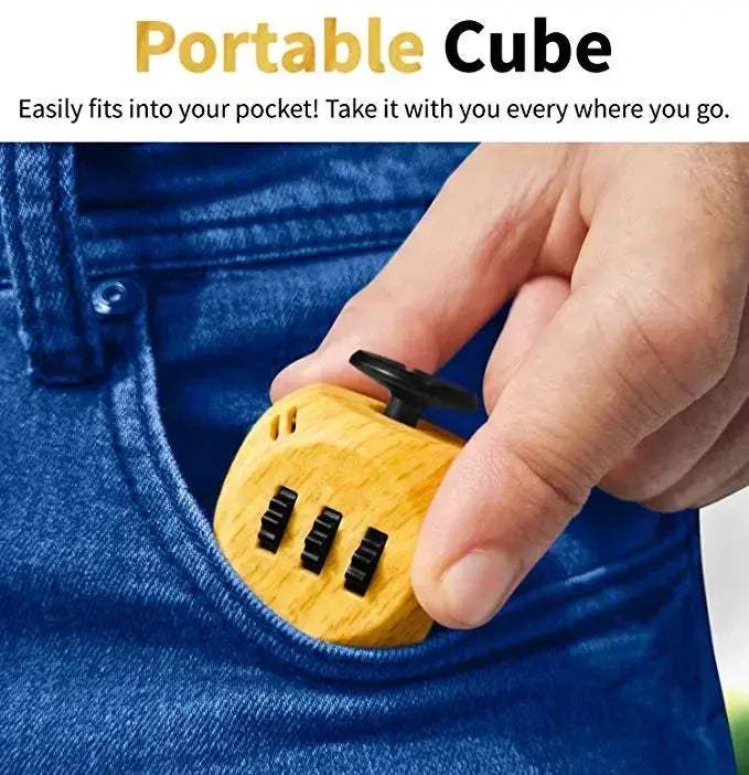 Fidget Cube Toy For Stress Relief And Focus Six Sided - Image 6