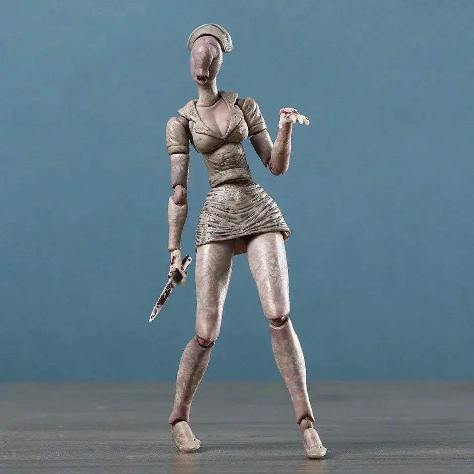 Figma SP-055 Red Pyramid Thing And SP-061 Bubble Head Nurse Action Figures PVC 15 cm Unisex - Image 5