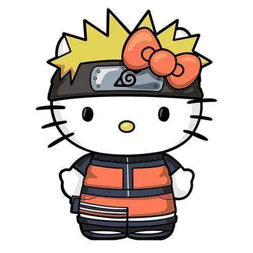 FiGPiN Enamel Pin - Naruto x Hello Kitty - Select Figure(s) - Image 12