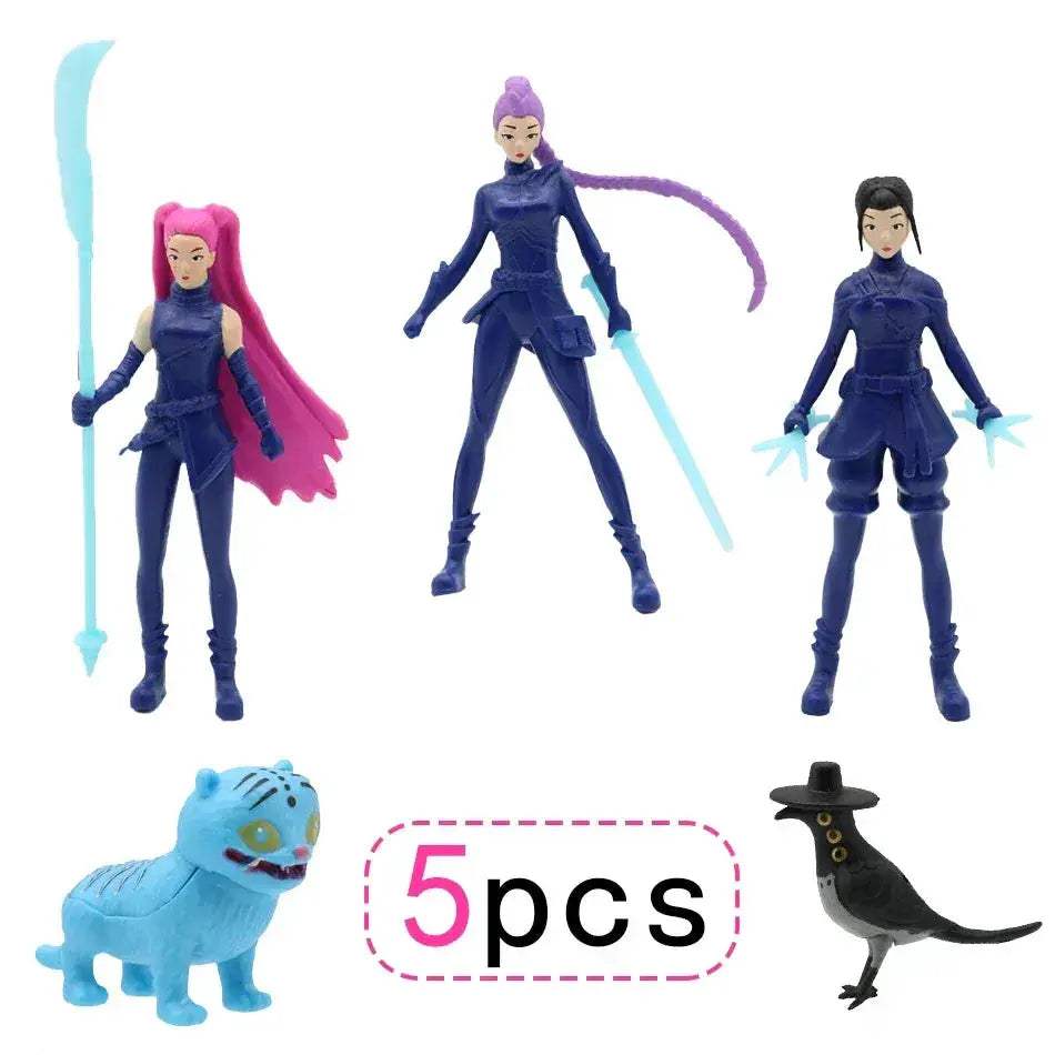 Kpop Demon Hunters Anime Figure Desktop Decor Bandai - Image 12