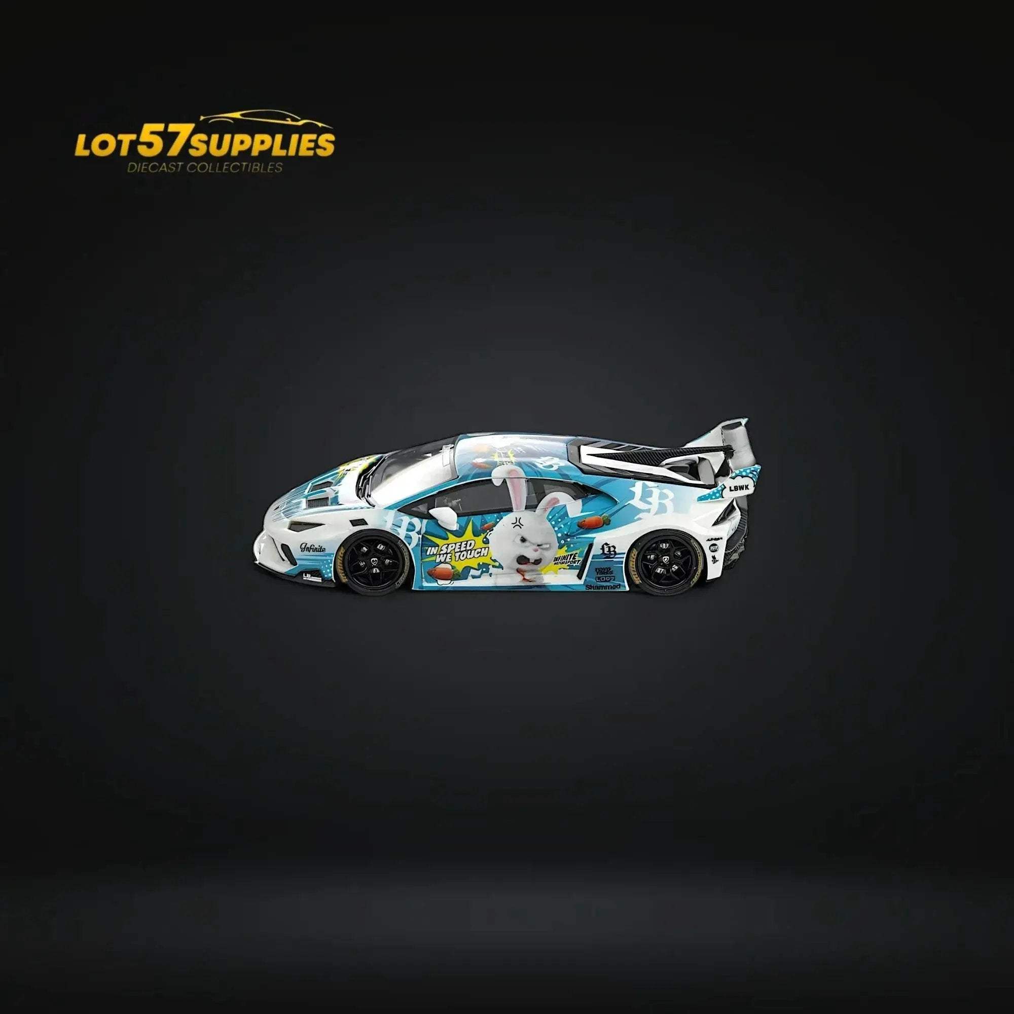 Flame Lamborghini Huracan GT LP610 Luminous 1:64 - Image 2