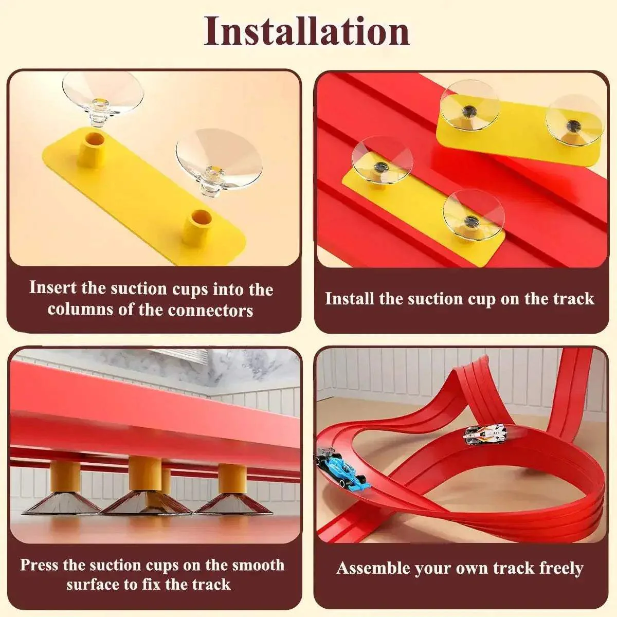 Flexible Track Toy Set With Mini Car for DIY Education - Image 5