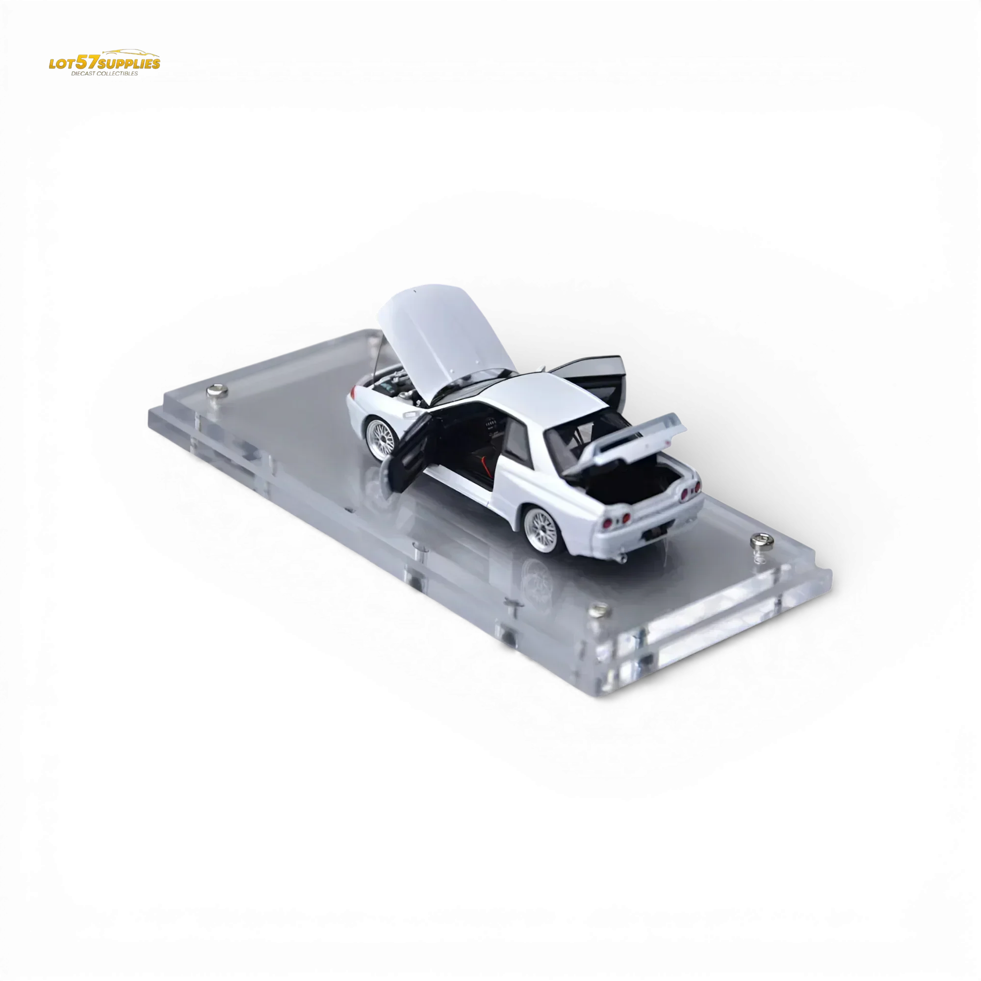 Focal Horizon Nissan Skyline GT-R R32 Nismo S-Tune White 1:64 - Image 3