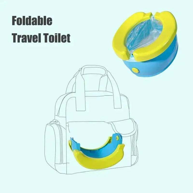 Foldable Portable Baby Potty For Travel And Potty Training - Image 4