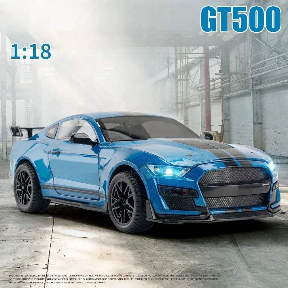 Ford Mustang GT500 Diecast 1 18 Model For Desk Decor - Image 3