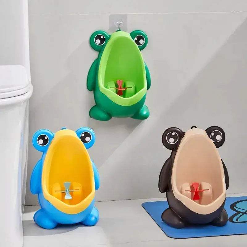 Frog Shape Kids Urinal For Toilet Training Wall Mounted