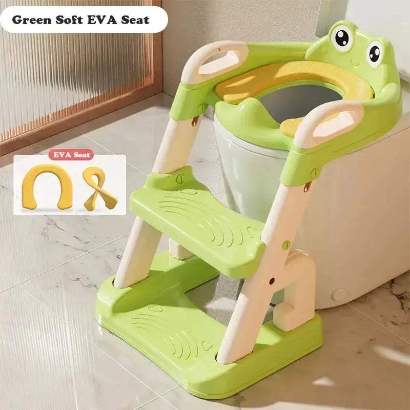 Frog Themed Kids Portable Toilet Potty Training Seat - Image 14